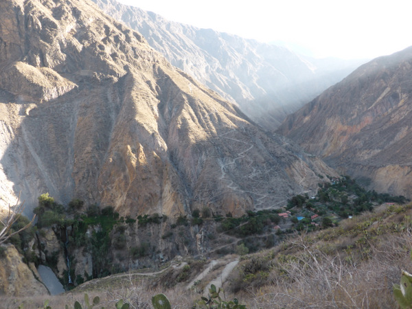 Peru Canon del Colca Sangalle